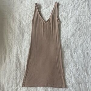 Forever 21 mini dress tan size medium
